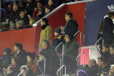 Galería de fotos de la afición en El Sadar durante el Osasuna-Levante.