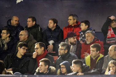 Galería de fotos de la afición en El Sadar durante el Osasuna-Levante.
