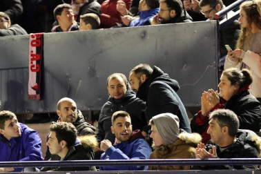 Galería de fotos de la afición en El Sadar durante el Osasuna-Levante.
