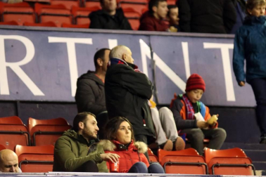 Galería de fotos de la afición en El Sadar durante el Osasuna-Levante.