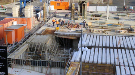 Cinco trabajadores han resultado heridos de carácter leve este viernes en una obra en Ripagaina. El siniestro se ha producido en una obra en construcción en la calle Lisboa.