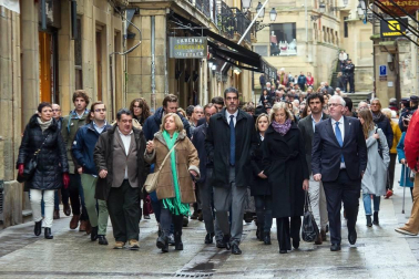 El legado de Ordóñez inunda la Parte Vieja donostiarra 25 años después