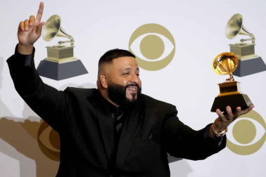Alfombra roja y asistentes a la ceremonia de entrega de los premios musicales celebrada en el Staples Center de Los Ángeles este domingo 26 de enero de 2020.