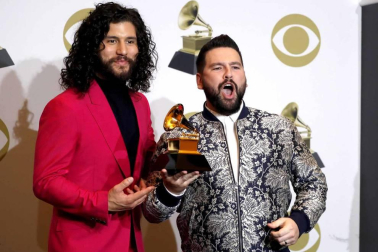 Alfombra roja y asistentes a la ceremonia de entrega de los premios musicales celebrada en el Staples Center de Los Ángeles este domingo 26 de enero de 2020.