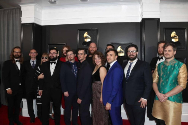 Alfombra roja y asistentes a la ceremonia de entrega de los premios musicales celebrada en el Staples Center de Los Ángeles este domingo 26 de enero de 2020.