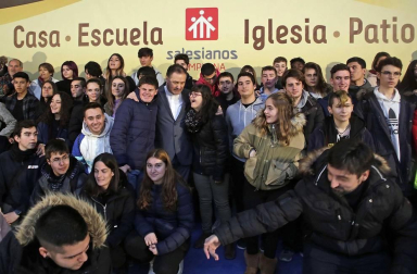 Todas las fotos de la inauguración del colegio Salesianos en Sarriguren