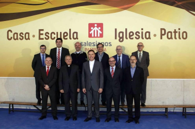 Todas las fotos de la inauguración del colegio Salesianos en Sarriguren