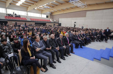 Todas las fotos de la inauguración del colegio Salesianos en Sarriguren