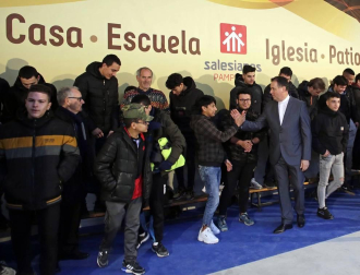 Todas las fotos de la inauguración del colegio Salesianos en Sarriguren
