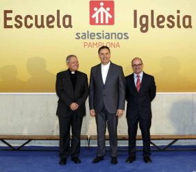 Todas las fotos de la inauguración del colegio Salesianos en Sarriguren