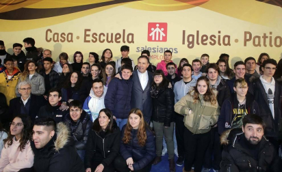 Todas las fotos de la inauguración del colegio Salesianos en Sarriguren