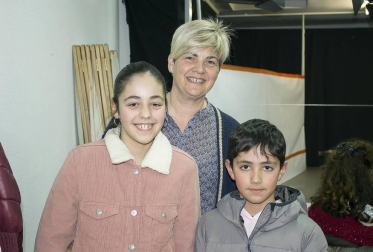 El pasado sábado, el teatro fue el protagonista de la agenda cultural de Allo. Los bajos del Ayuntamiento acogieron al grupo 5senti2 que presentó su obra 'Entrevista de pelotas'. Una cita con el humor que atrajo a los vecinos de esta localidad de Tierra Estella, y que además era apta para todas las edades.