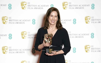 El negro, salvo algunas excepciones, fue el rey de la alfombra roja de los Bafta del cine británico.