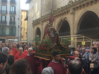 Pamplona cumple con la tradición por San Blas