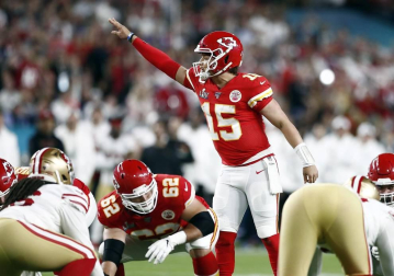 Imágenes del espectacular encuentro entre los Chiefs de Kansas City y los 49ers de San Francisco en el partido disputado en el Hard Rock Stadium de Miami.