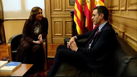 Vídeo: Sánchez y Colau acuerdan un plan para que Barcelona recupere la capitalidad cultural y científica