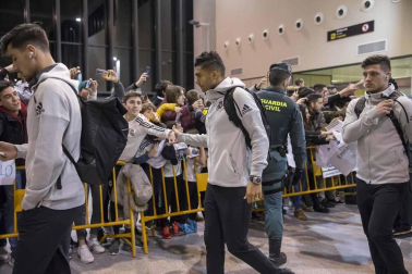 El Real Madrid aterrizó este sábado por la tarde en Pamplona después de tres años sin pisar tierras navarras