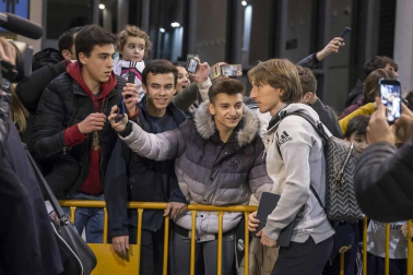 El Real Madrid aterrizó este sábado por la tarde en Pamplona después de tres años sin pisar tierras navarras