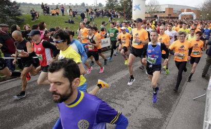 La cuarta edición de esta carrera, destinada a recaudar fondos para el cáncer infantil, contó con 2.006 inscritos