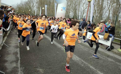 La cuarta edición de esta carrera, destinada a recaudar fondos para el cáncer infantil, contó con 2.006 inscritos