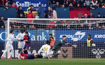 Galería de fotos del partido Osasuna-Real Madrid disputado en El Sadar y correspondiente a la jornada 23 de LaLiga Santander.