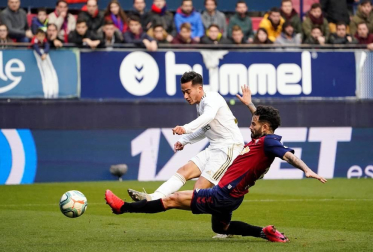 Galería de fotos del partido Osasuna-Real Madrid disputado en El Sadar y correspondiente a la jornada 23 de LaLiga Santander.