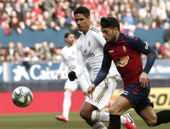 Galería de fotos del partido Osasuna-Real Madrid disputado en El Sadar y correspondiente a la jornada 23 de LaLiga Santander.
