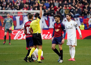 Galería de fotos del partido Osasuna-Real Madrid disputado en El Sadar y correspondiente a la jornada 23 de LaLiga Santander.