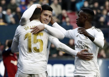 Galería de fotos del partido Osasuna-Real Madrid disputado en El Sadar y correspondiente a la jornada 23 de LaLiga Santander.