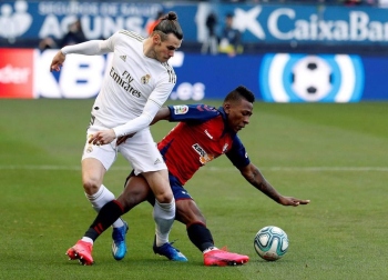 Galería de fotos del partido Osasuna-Real Madrid disputado en El Sadar y correspondiente a la jornada 23 de LaLiga Santander.