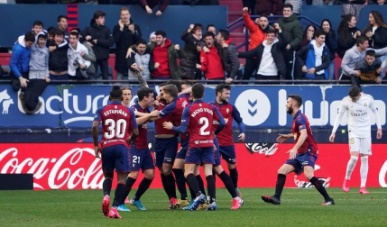 Galería de fotos del partido Osasuna-Real Madrid disputado en El Sadar y correspondiente a la jornada 23 de LaLiga Santander.
