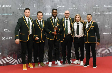 Leo Messi, Lewis Hamilton, Simone Biles y la selección sudafricana de rugby fueron algunos de los grandes triunfadores de los Premios Laureus 2020, que se entregaron este lunes en Berlín.