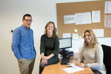 Alumnos del CP Huertas Mayores de Tudela durante una jornada lectiva.
