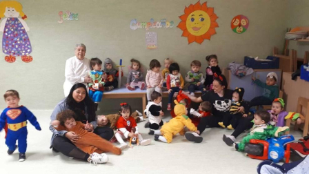 Fotos de la celebración de los carnavales escolares en Navarra