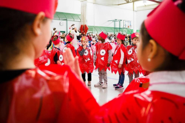 Fotos de la celebración de los carnavales escolares en Navarra