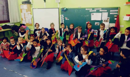 Fotos de la celebración de los carnavales escolares en Navarra