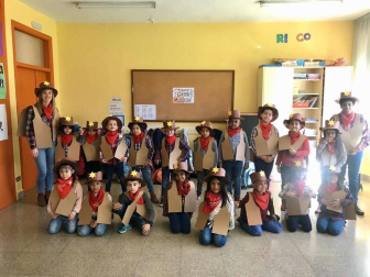 Fotos de la celebración de los carnavales escolares en Navarra