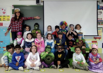 Fotos de la celebración de los carnavales escolares en Navarra
