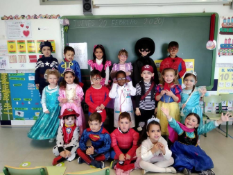 Fotos de la celebración de los carnavales escolares en Navarra