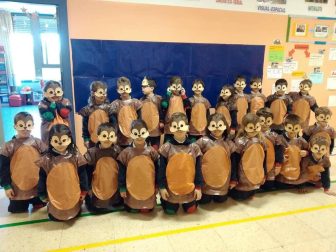 Fotos de la celebración de los carnavales escolares en Navarra