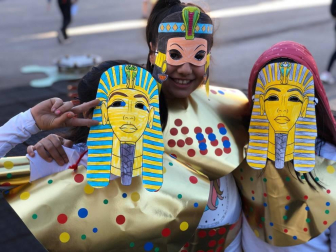 Fotos de la celebración de los carnavales escolares en Navarra