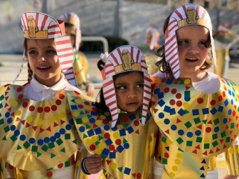 Fotos de la celebración de los carnavales escolares en Navarra