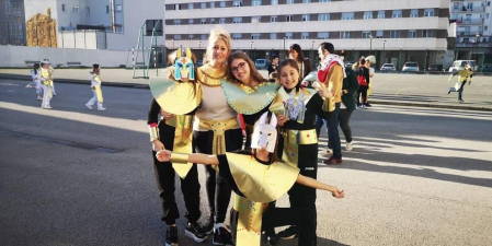 Fotos de la celebración de los carnavales escolares en Navarra