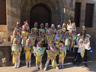 Fotos de la celebración de los carnavales escolares en Navarra