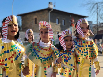 Fotos de la celebración de los carnavales escolares en Navarra