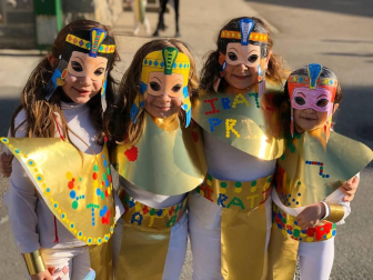 Fotos de la celebración de los carnavales escolares en Navarra