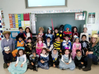 Fotos de la celebración de los carnavales escolares en Navarra