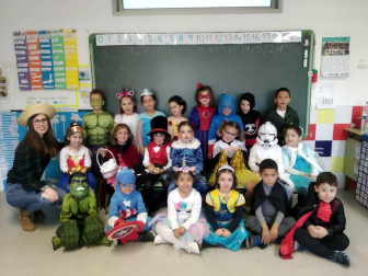 Fotos de la celebración de los carnavales escolares en Navarra