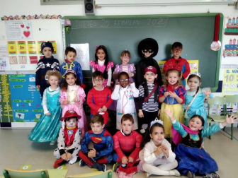 Fotos de la celebración de los carnavales escolares en Navarra