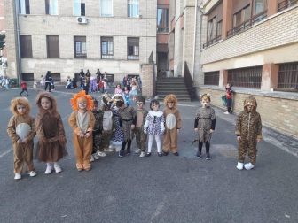 Fotos de la celebración de los carnavales escolares en Navarra